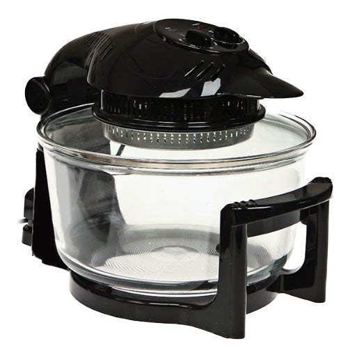 Michael James Electric Halogen Oven with Hinged Lid