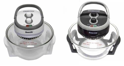 SENTIK® Halogen Oven Energy Saving 1300w Air Fryer with 125°C-250°C Manual Adjustable Temperature and 60 Minute Timer For Oil Free Roasting, Baking & Grilling (12 L Manual) SENTIK® Halogen Oven Energy Saving 1300w Air Fryer with 125°C-250°C Manual Adjustable Temperature and 60 Minute Timer For Oil Free Roasting, Baking & Grilling (12 L Manual)