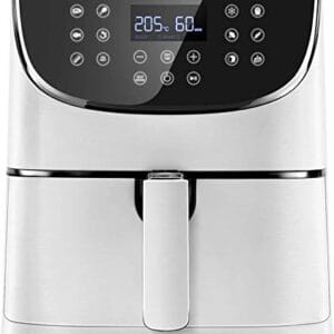 COSORI Air Fryer 5.5 L, XXL Deep Fryer with Digital LED Touch Screen, 11 Programmes, Preheating, Keep Warm and Shake Mode, 100 Recipes in German