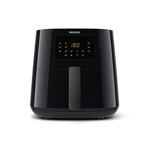 Philips Airfryer 5000 Series XL, 6.2L (1.2Kg), 14-in-1 Airfryer, Wifi connected, 90% Less fat with Rapid Air Technology, Recipe app (HD9280/91)