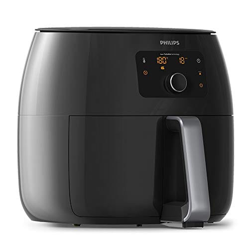 Philips Viva Collection Airfryer XXL with Fat Removal Technology, 2225W, Extra Large Size For Entire Family - HD9650/99, 1.4 KG Capacity, 2225 Watt, Black