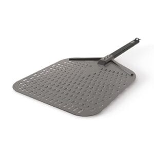Ninja Woodfire Pizza Peel for Outdoor Oven OO101UK, Lightweight Perforated Pizza Peel, Rust-Resistant Pizza Paddle for 12" Pizzas, XSKOOVPZPLEUK, Black Ninja Woodfire Pizza Peel for Outdoor Oven OO101UK, Lightweight Perforated Pizza Peel, Rust-Resistant Pizza Paddle for 12" Pizzas, XSKOOVPZPLEUK, Black