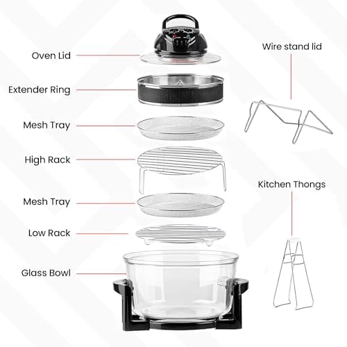 Innoteck Kitchen Pro Halogen Air Fryer Innoteck Kitchen Pro Halogen Air Fryer