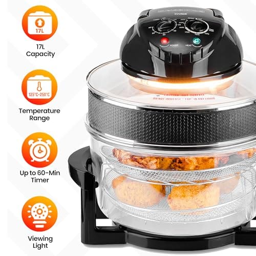 Innoteck Kitchen Pro Halogen Air Fryer Innoteck Kitchen Pro Halogen Air Fryer