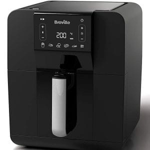 Breville 5.5 Litre Halo Air Fryer Black - Breville