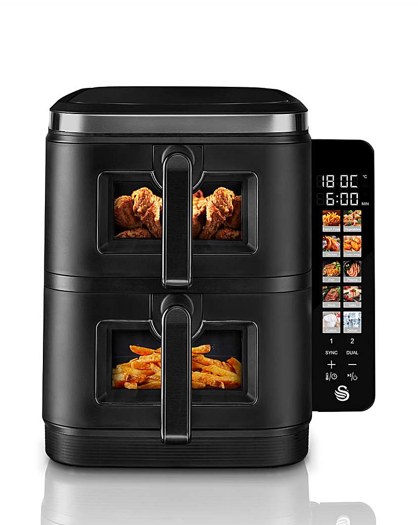 Swan 11L Duo Layer Air Fryer - Swan