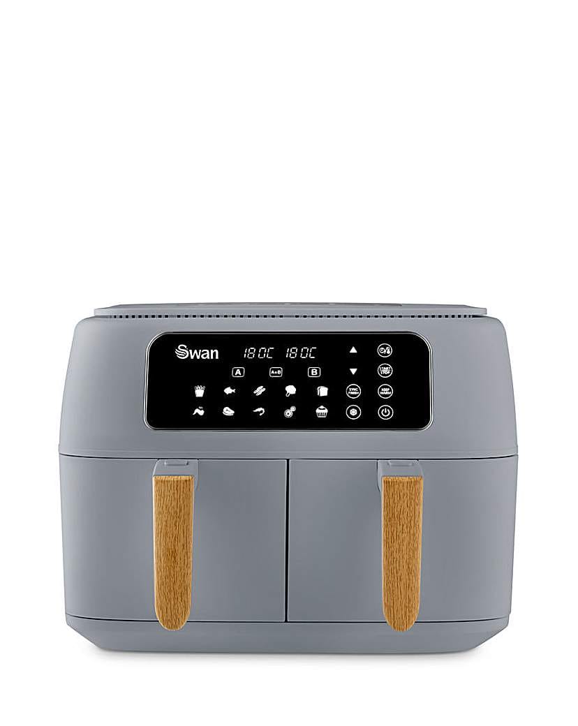 Swan Nordic Grey 8L Digital Air Fryer Grey - Swan
