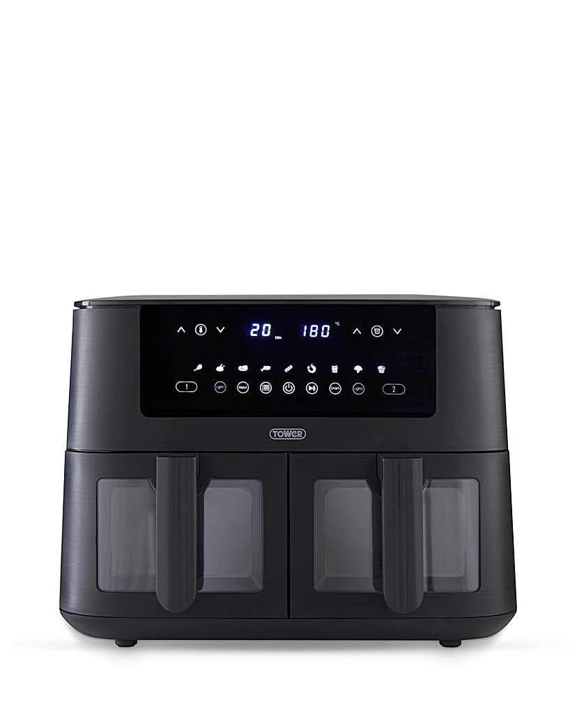 Tower T17151 Vortx Vizion 8L Air Fryer Black - Tower