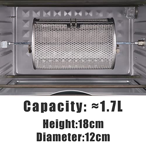 HYSapientia® air Fryer Oven Accessories - Suitable for 15 22 24L air Fryer Oven (Rolling Grill Basket) HYSapientia® air Fryer Oven Accessories - Suitable for 15 22 24L air Fryer Oven (Rolling Grill Basket)