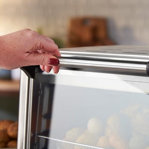 Russell Hobbs 20L Oven 5-in-1 Rapid Hot Air Fryer, Mini Oven, Grill, Toaster, Warming Function, Timer, Energy Saving, Pizza Diameter 30cm, Incs. Frying Basket, Baking Tray & Grill Rack, 26680 Russell Hobbs 20L Oven 5-in-1 Rapid Hot Air Fryer, Mini Oven, Grill, Toaster, Warming Function, Timer, Energy Saving, Pizza Diameter 30cm, Incs. Frying Basket, Baking Tray & Grill Rack, 26680